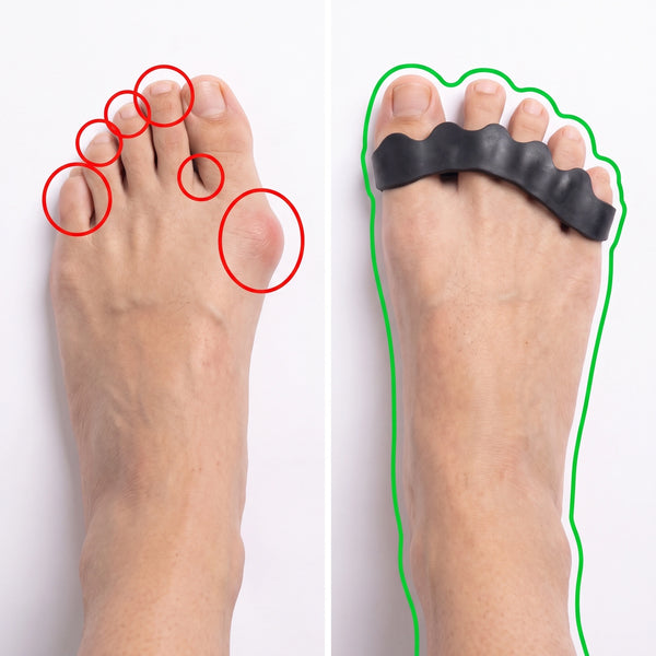 Toe spacers