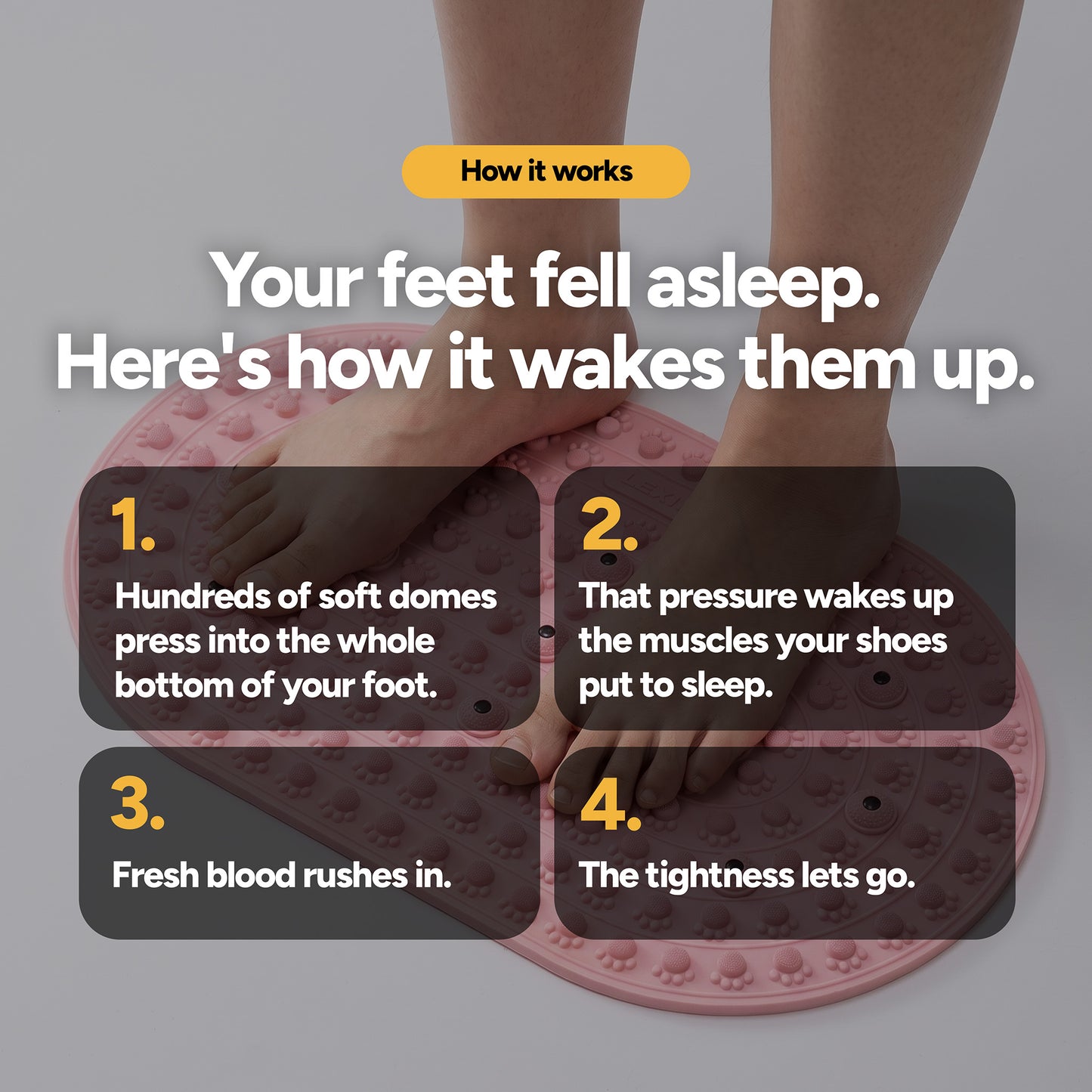 The Wake-Up Mat — Instant Foot Relief