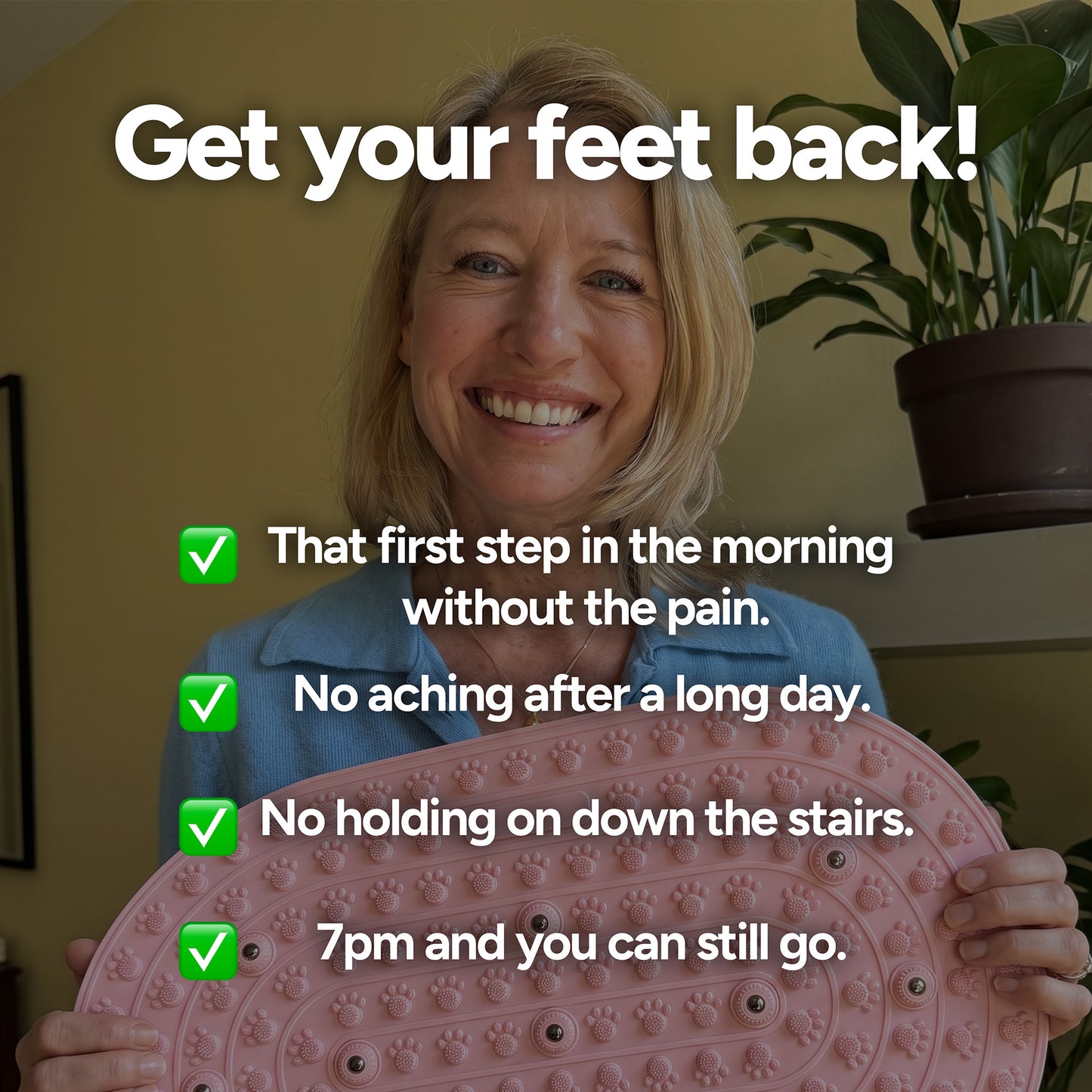 The Wake-Up Mat — Instant Foot Relief