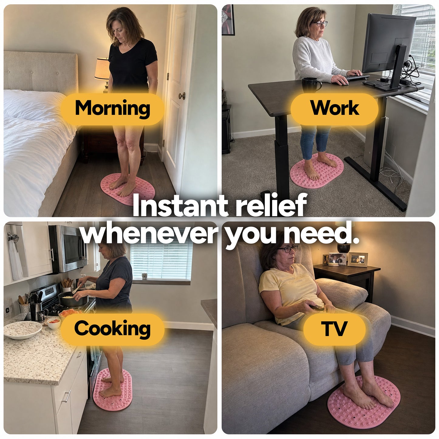 The Wake-Up Mat — Instant Foot Relief